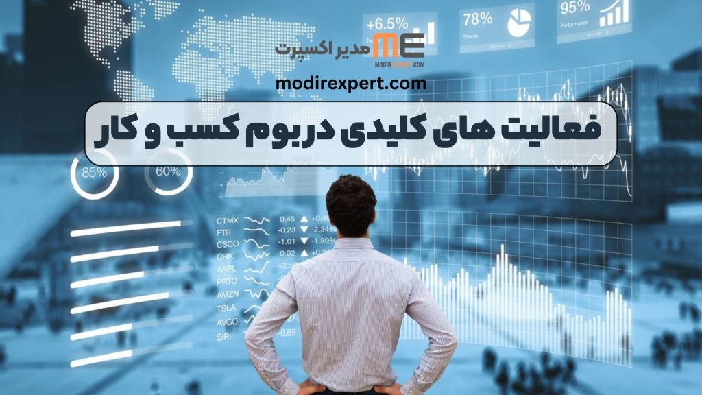 فعالیت های کلیدی در بوم کسب و کار