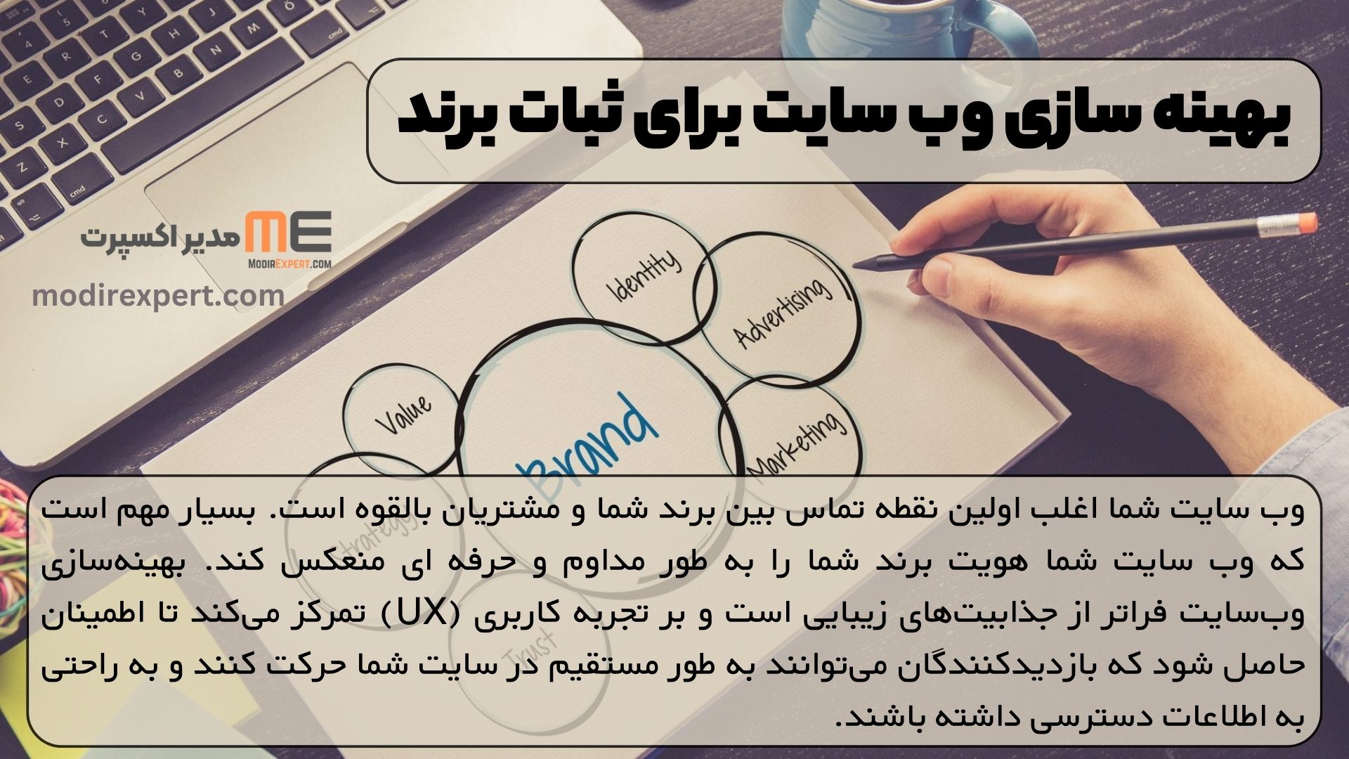 بهینه سازی وب سایت برای ثبات برند