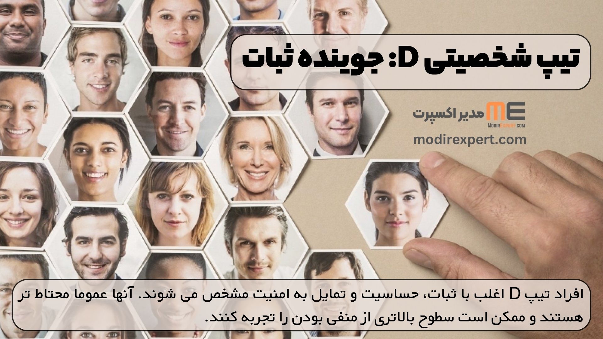 تیپ شخصیتی D: جوینده ثبات