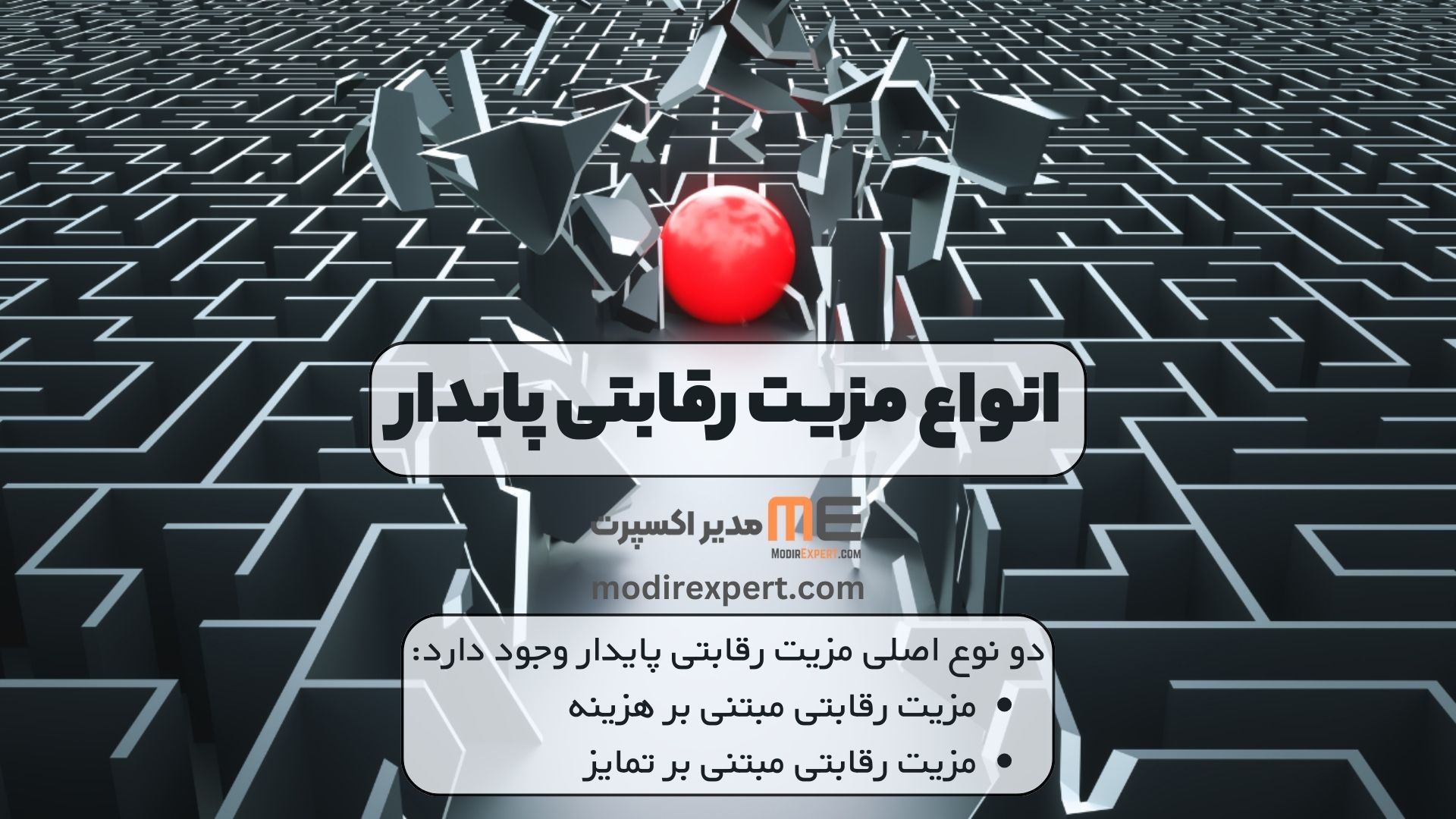 انواع مزیت رقابتی پایدار