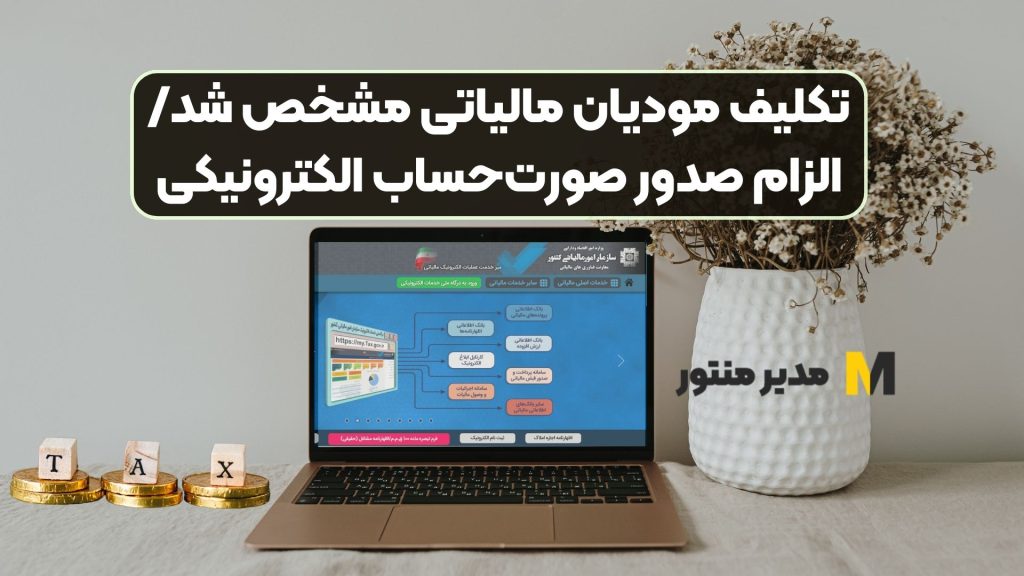 تکلیف مودیان مالیاتی مشخص شد/الزام صدور صورت‌حساب الکترونیکی