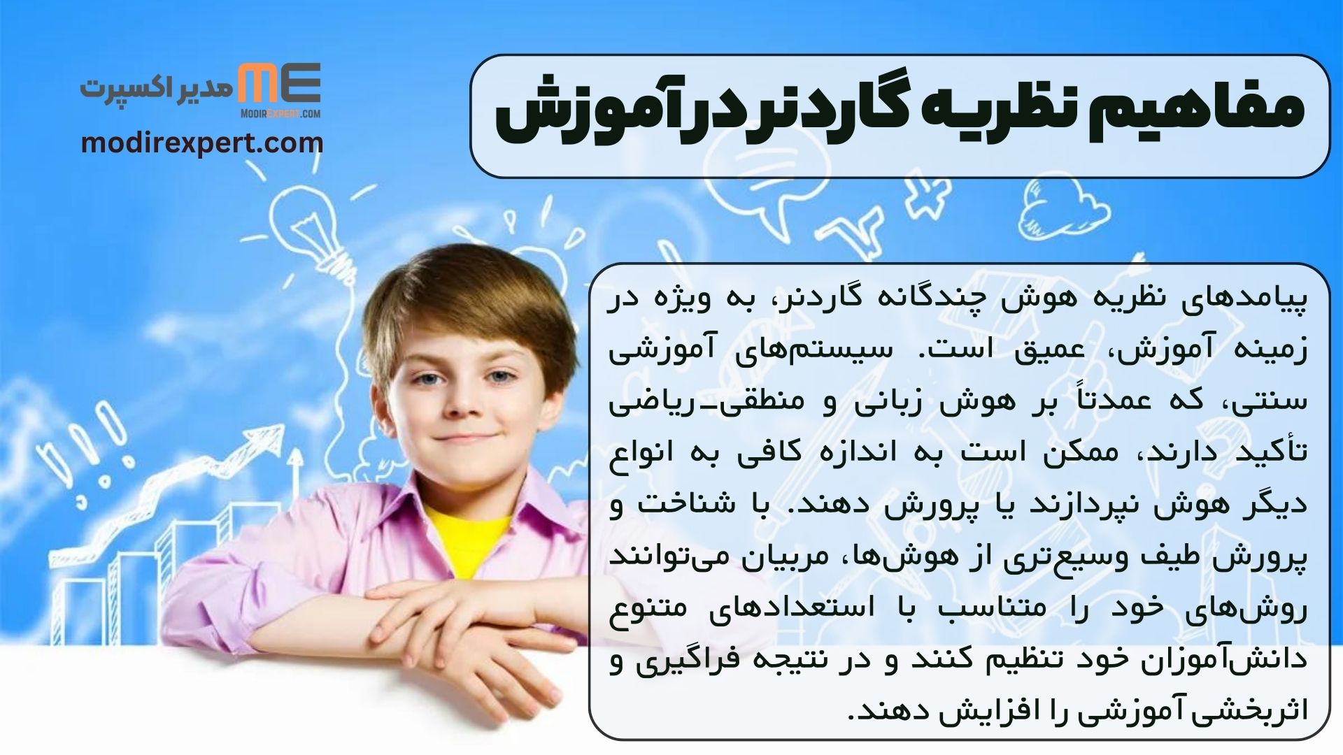 مفاهیم نظریه گاردنر در آموزش