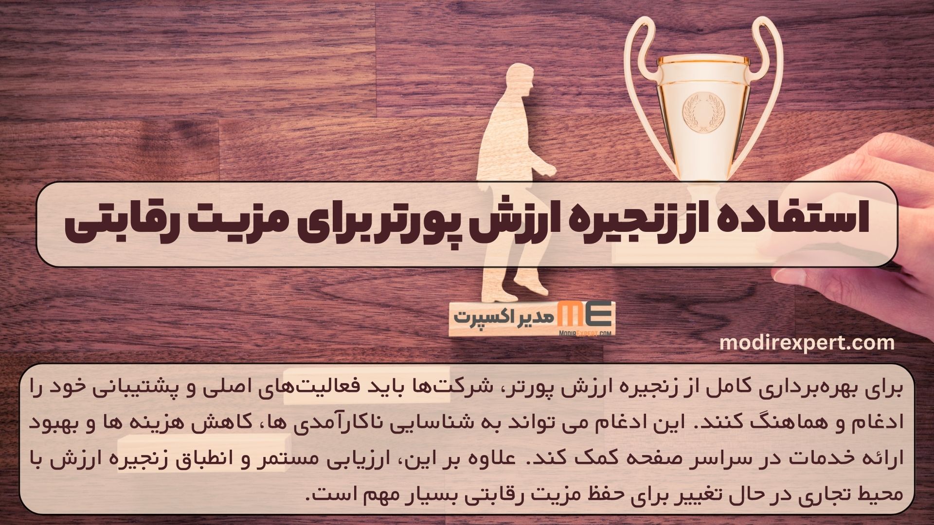 استفاده از زنجیره ارزش پورتر برای مزیت رقابتی