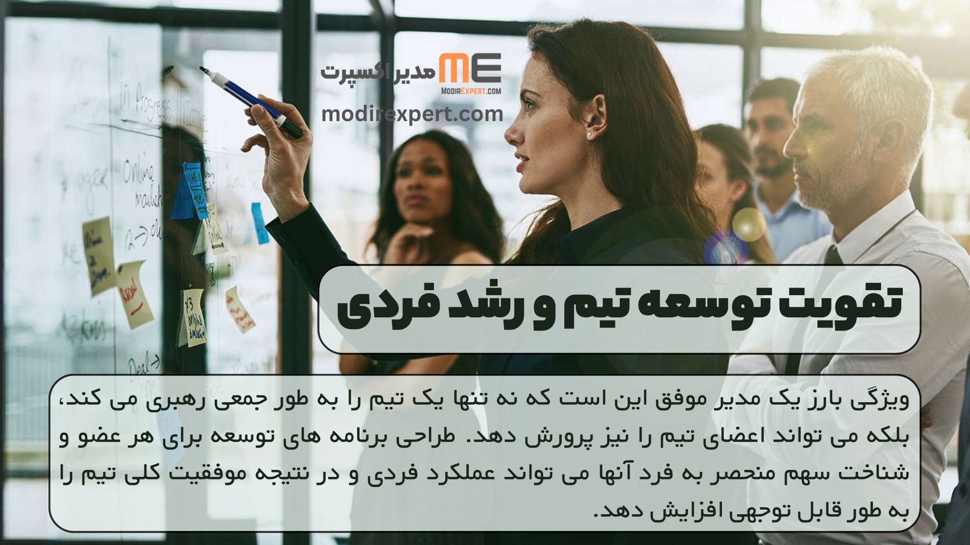 تقویت توسعه تیم و رشد فردی
