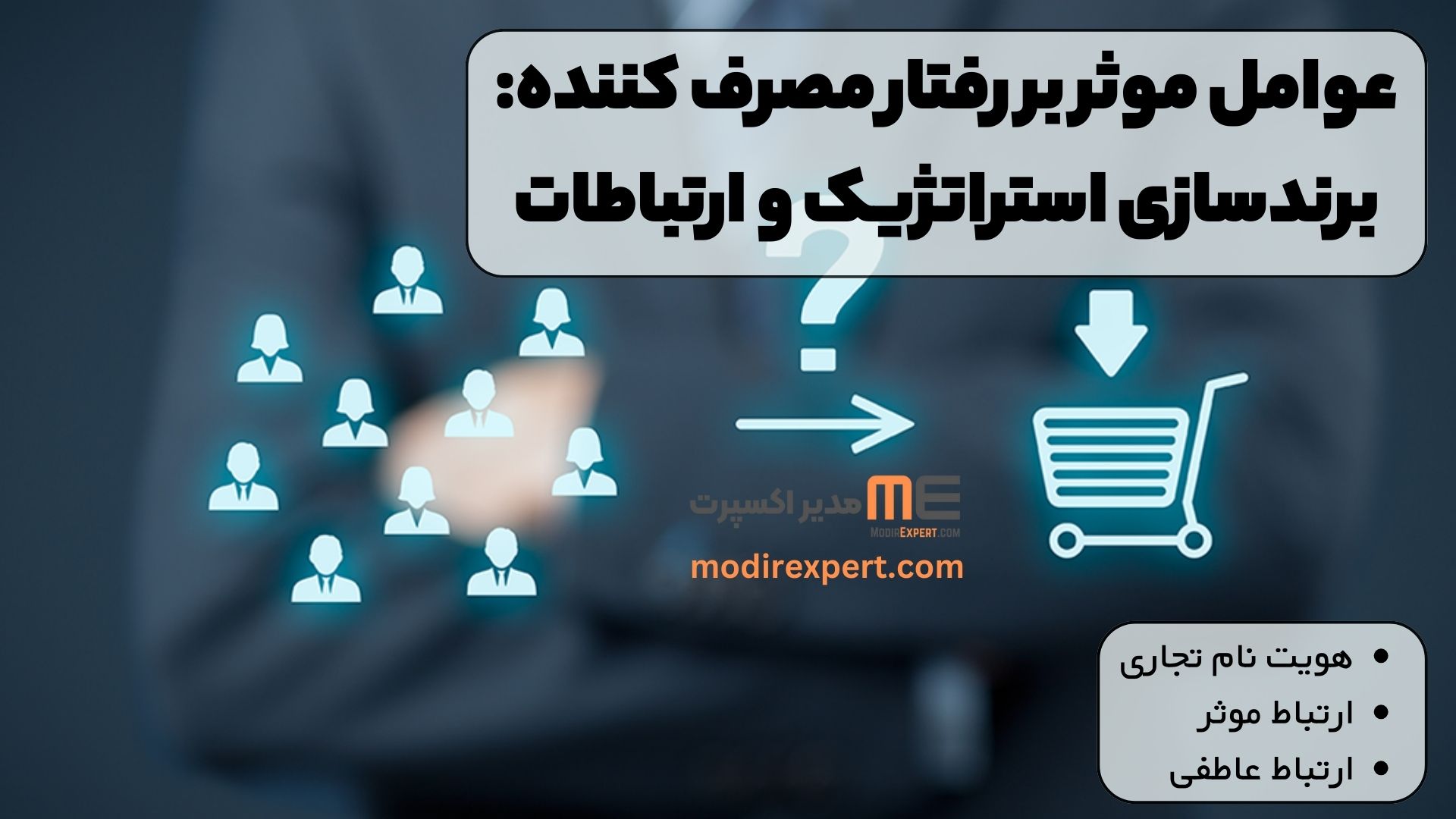 عوامل موثر بر رفتار مصرف کننده: برندسازی استراتژیک و ارتباطات