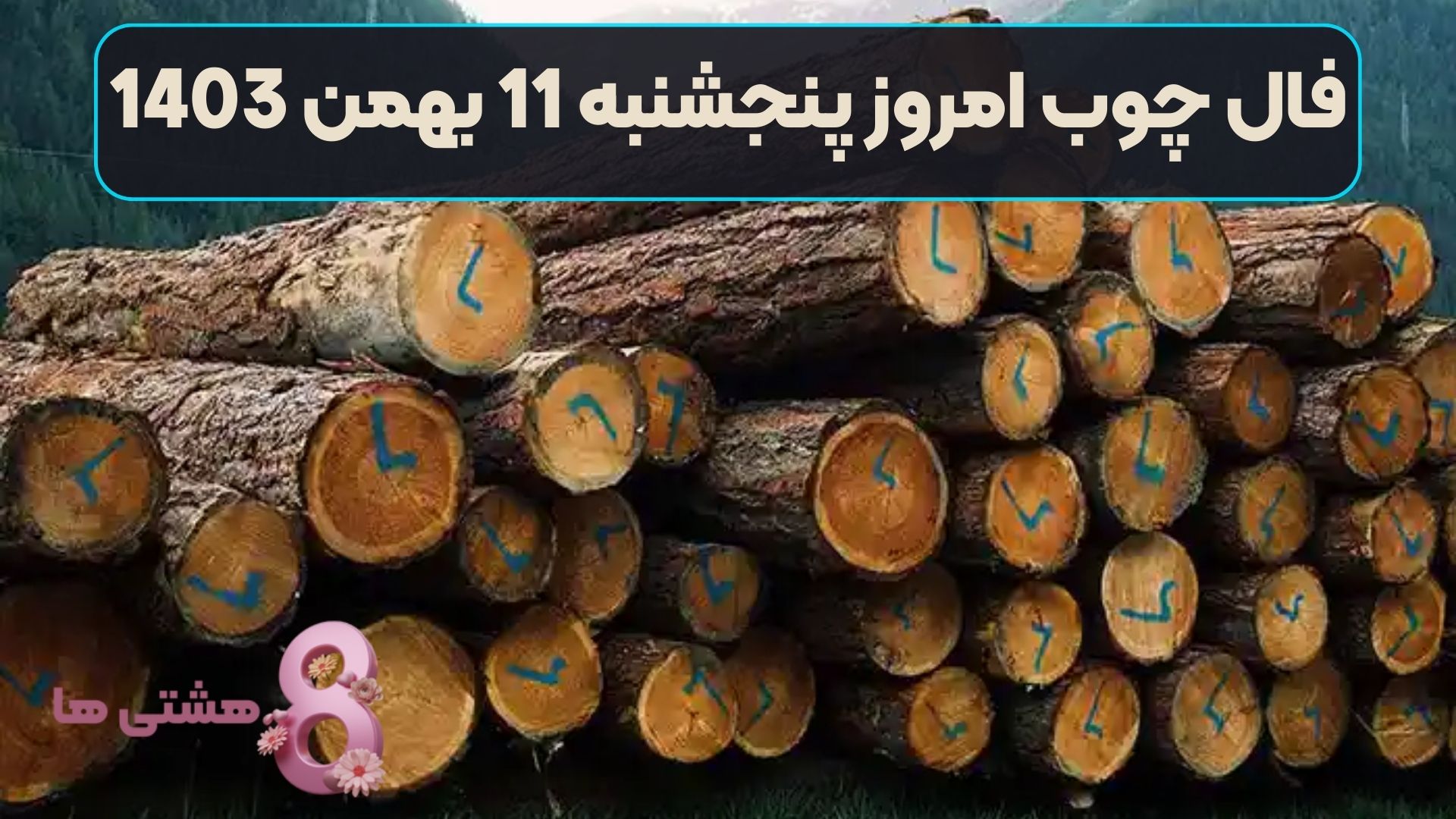 فال چوب امروز پنجشنبه 11 بهمن 1403
