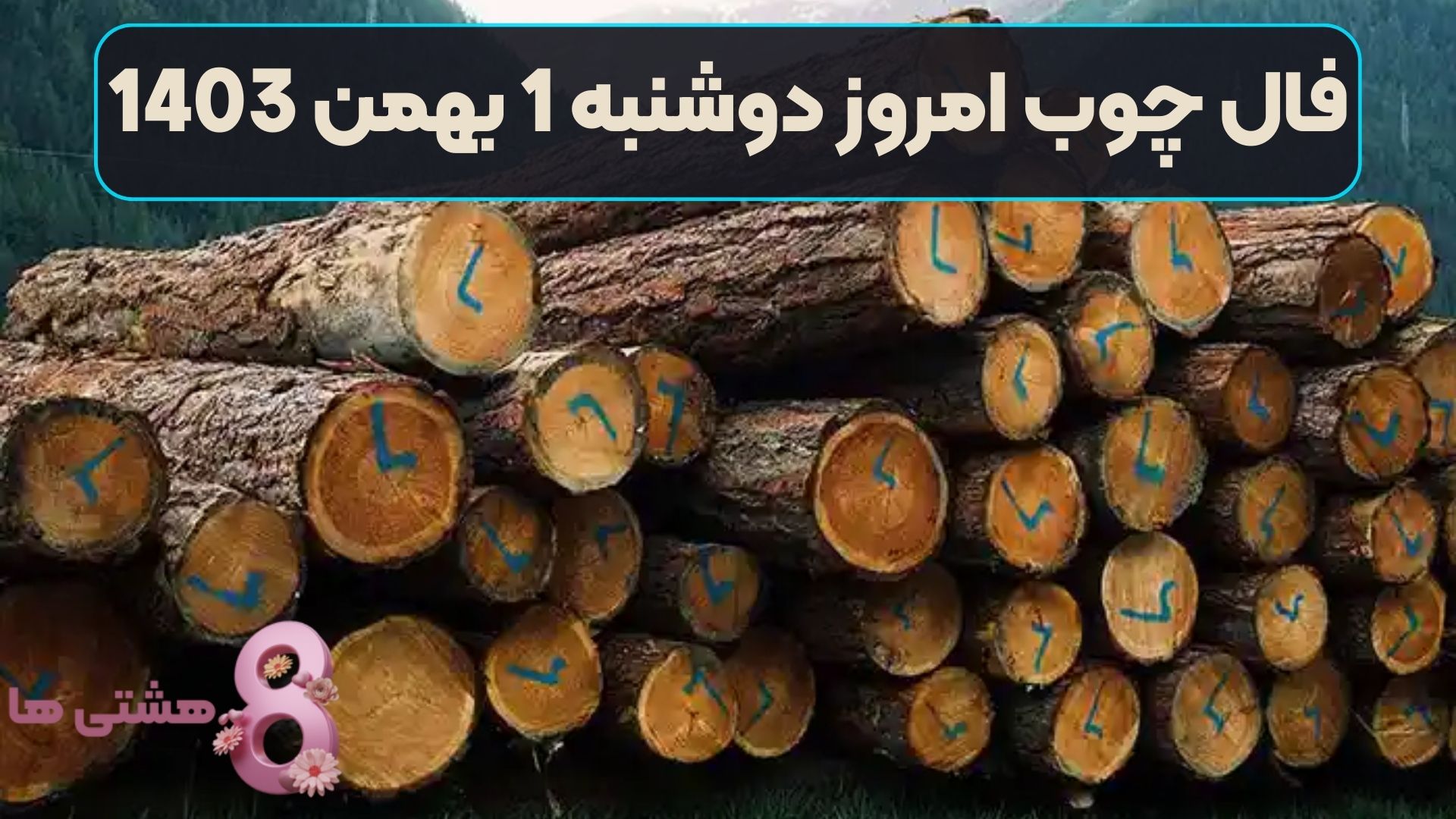 فال چوب امروز دوشنبه 1 بهمن 1403