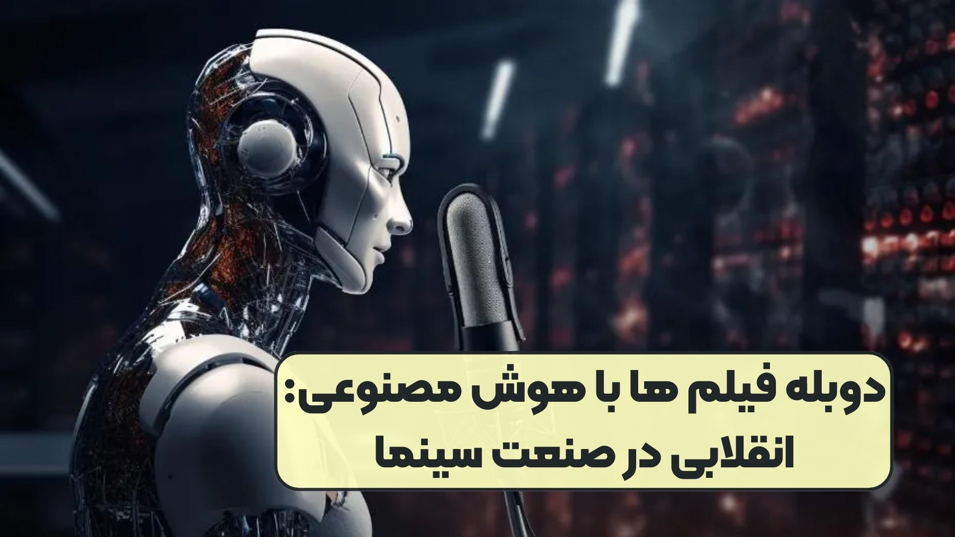 دوبله فیلم ها با هوش مصنوعی: انقلابی در صنعت سینما
