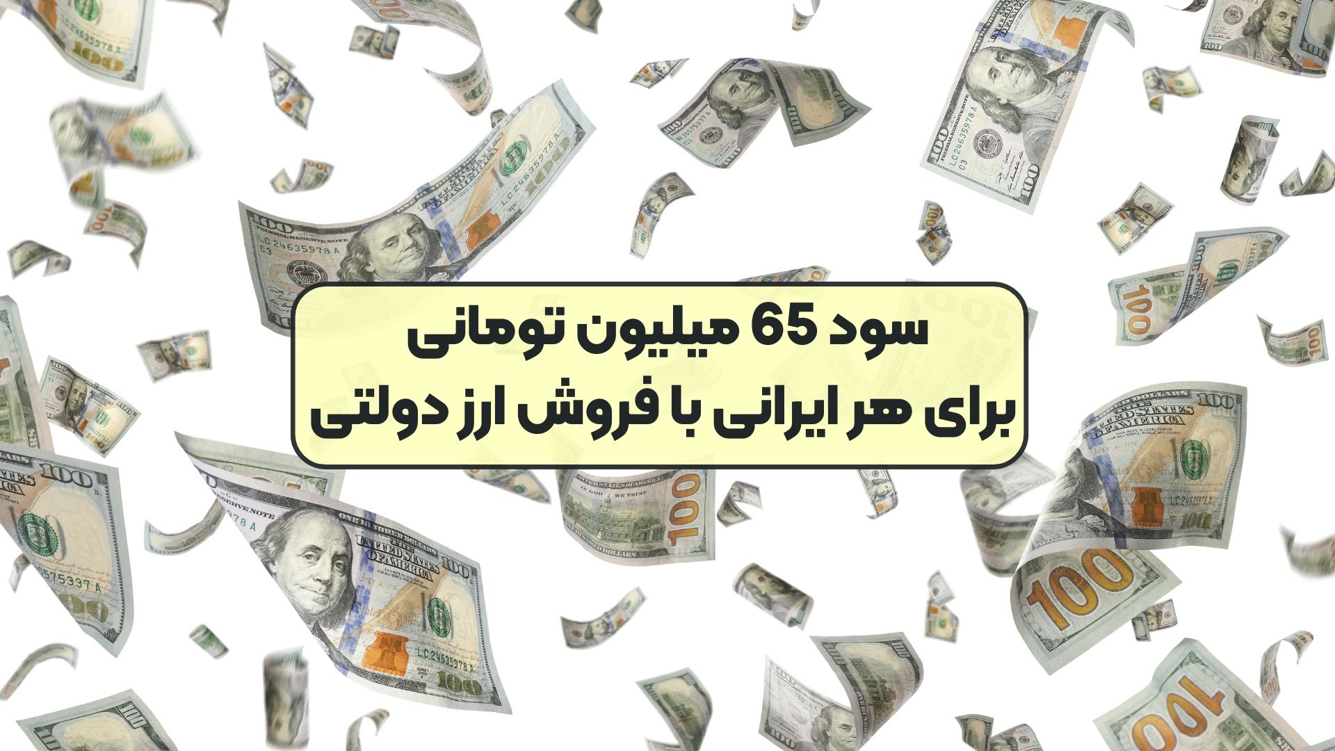 سود 65 میلیون تومانی برای هر ایرانی با فروش ارز دولتی