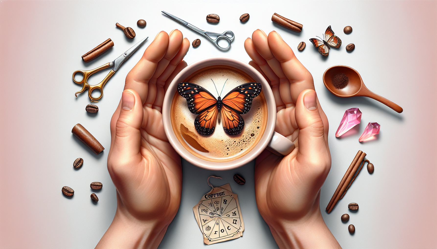 پروانه در فال قهوه